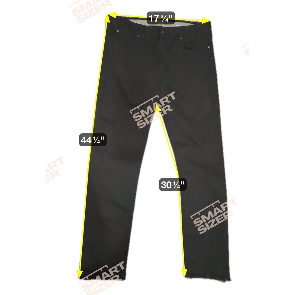Lee‎ Slim Straight Logo Black Men Size 36x34 Denim Jeans Minimalist Western - Picture 2 of 7